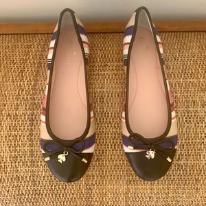 Kate Spade New York Striped Ballet Flats